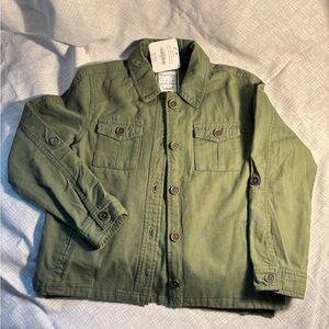 Girls Army Green Jacket NWT